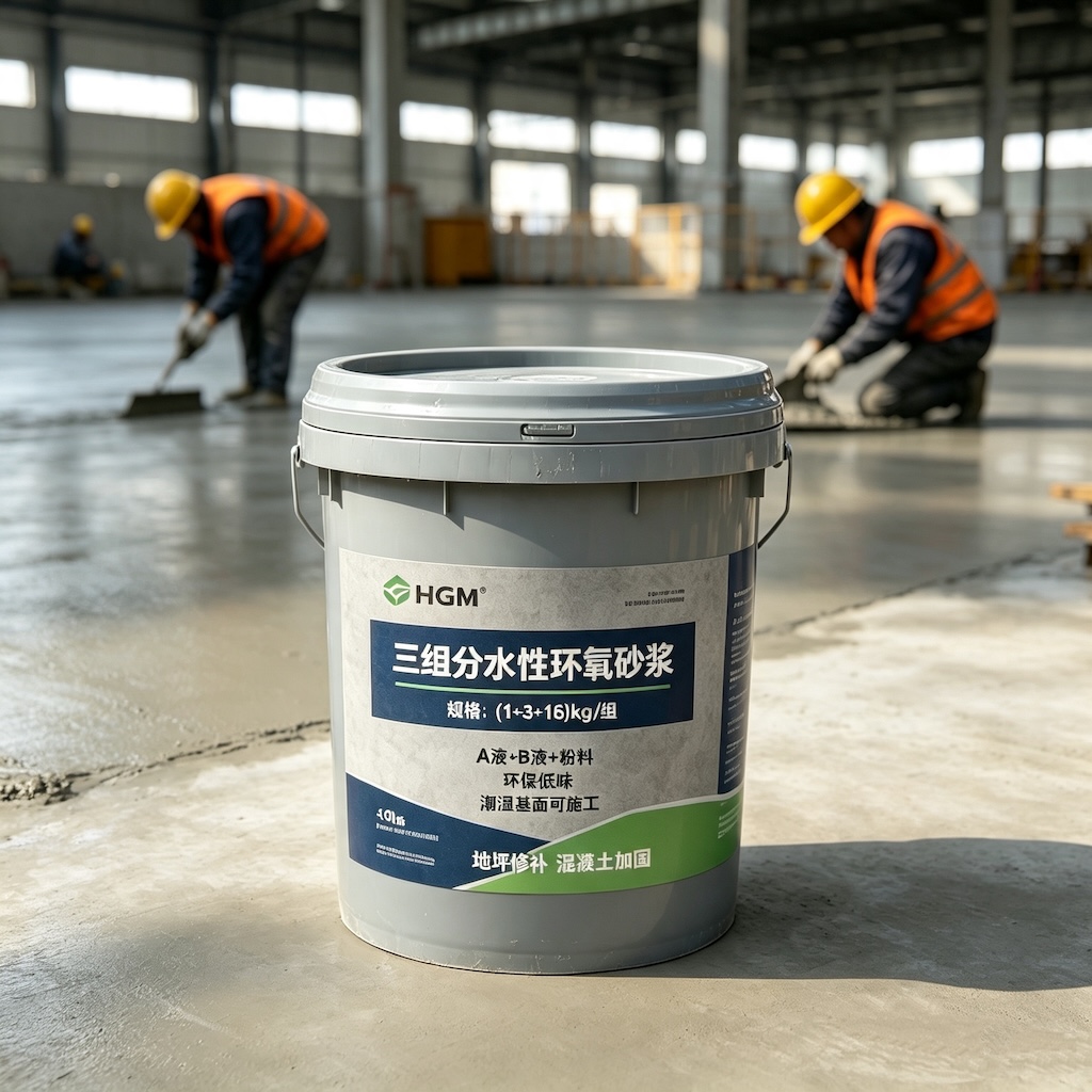 红桥三组份水性环氧砂浆